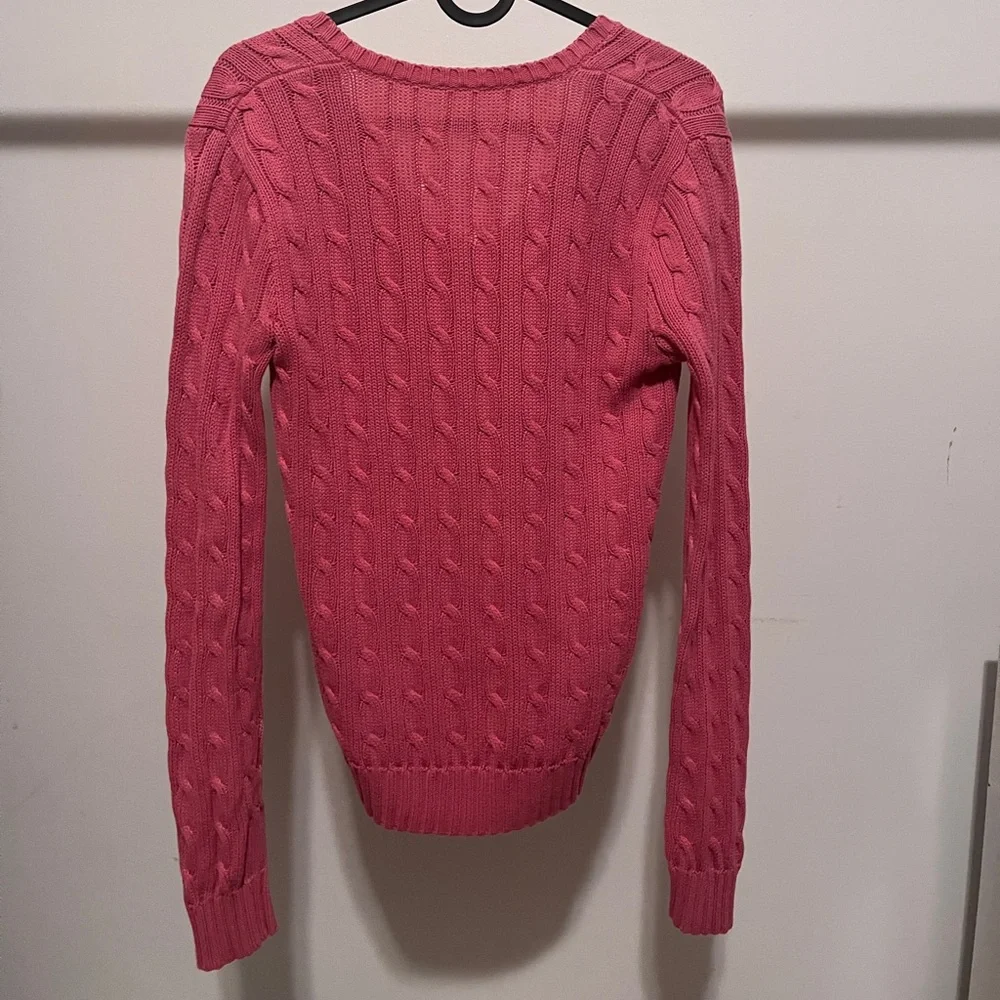 Ralph Lauren Cable Knit Sweater in pink - Picture 2 of 4